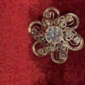 Vintage rhinestone brooch